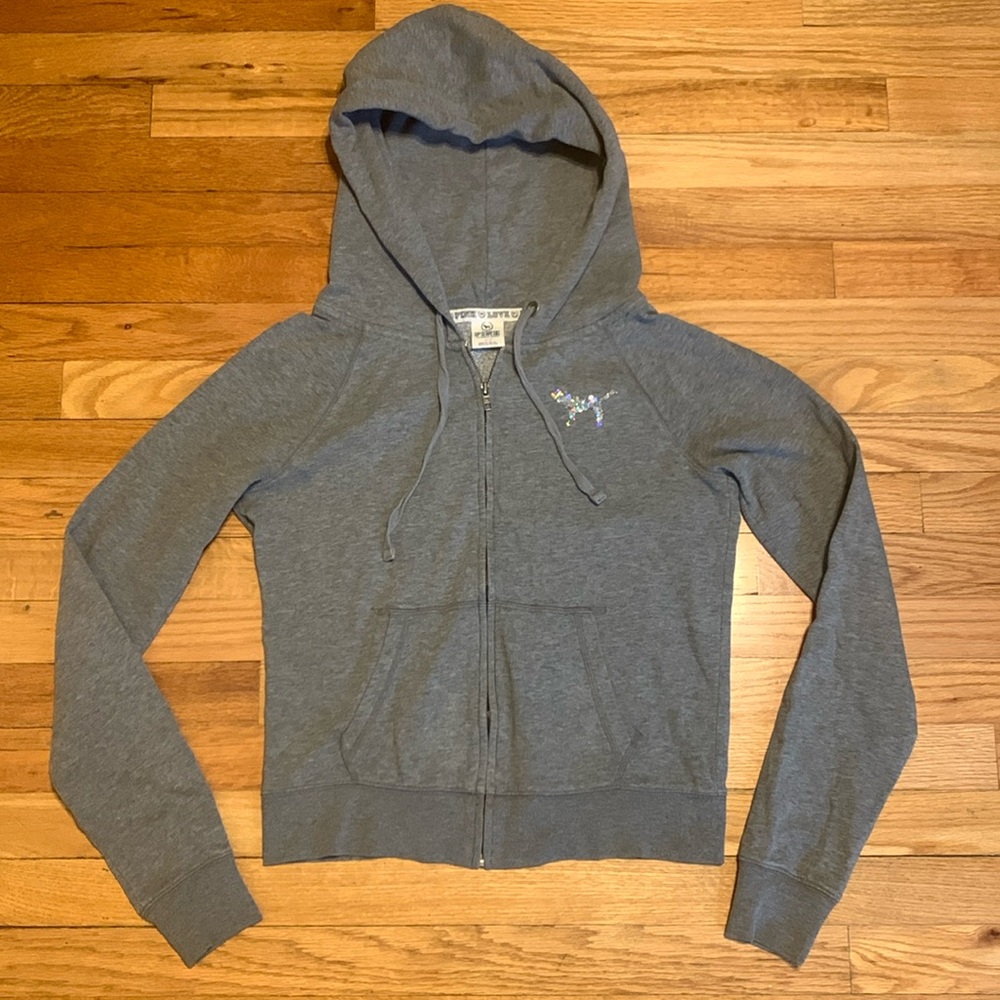 Victoria’s Secret PINK sequin zip up